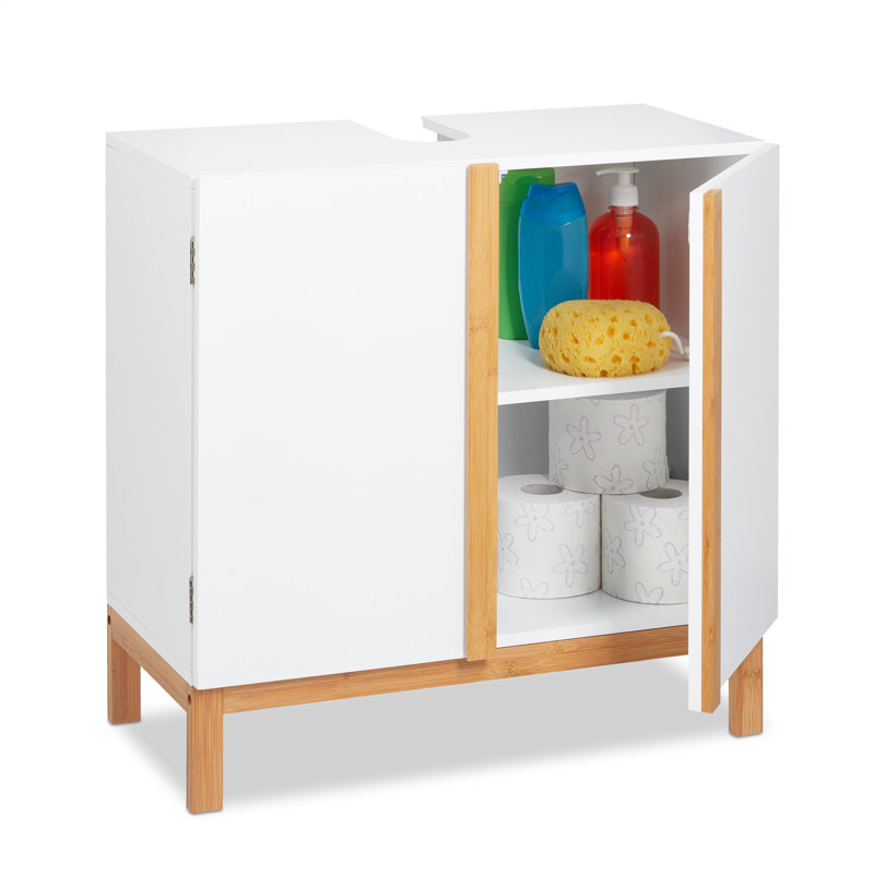 Brayden Studio Rosenbloom 60cm FreeStanding Under Sink Storage Unit
